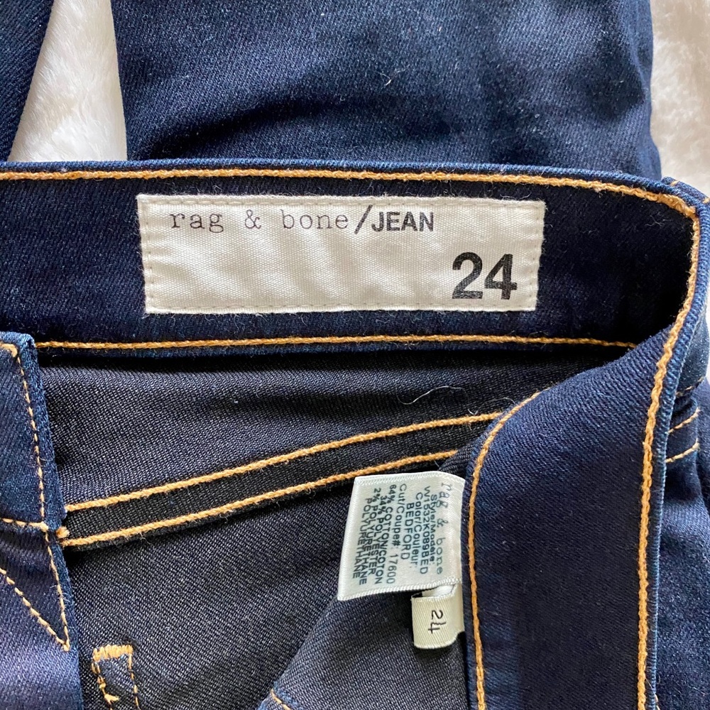 Rag & Bone High Rise Skinny Jeans